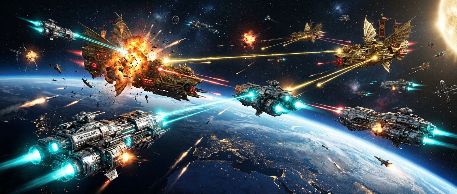 Bataille Spatiale 2419