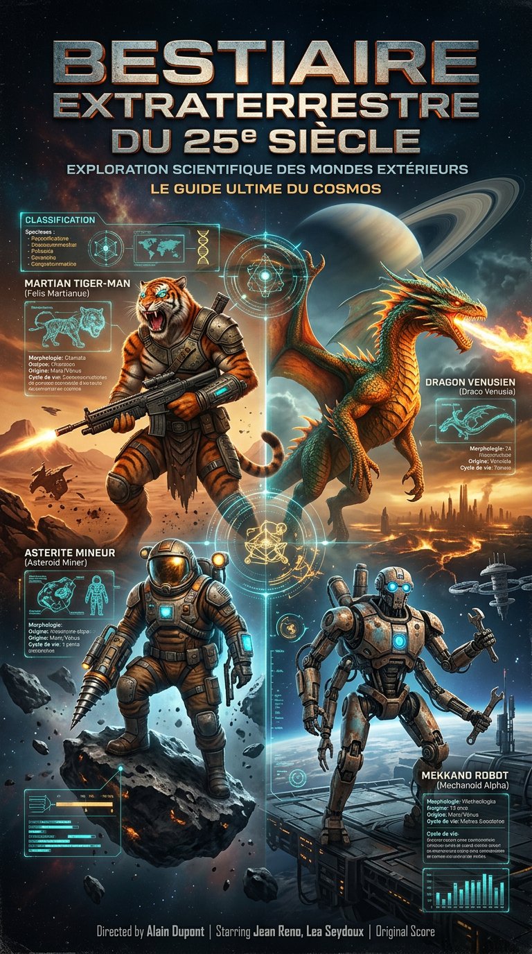 Master Bestiaire Affiche