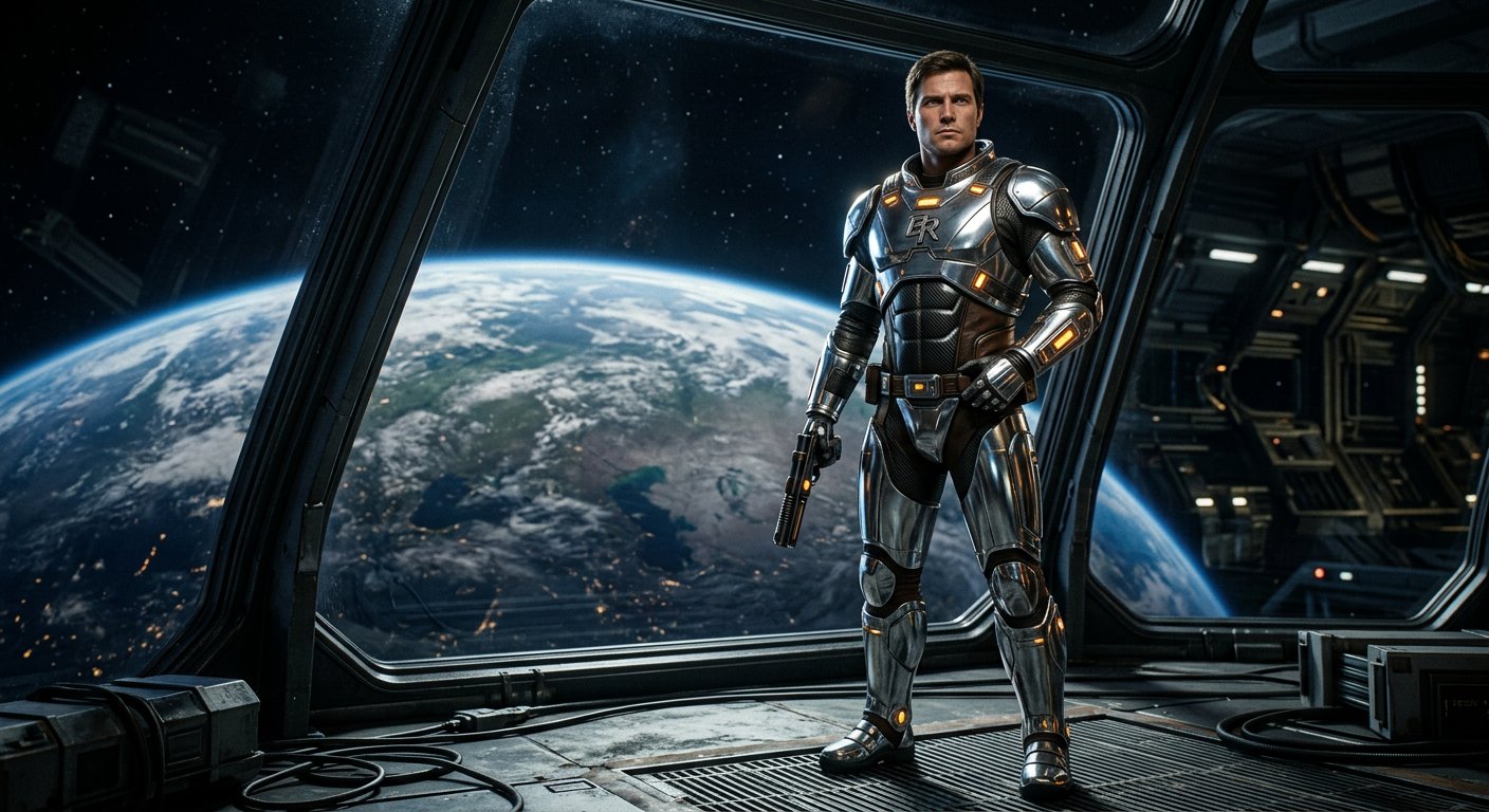 Buck Rogers Portrait Full Body